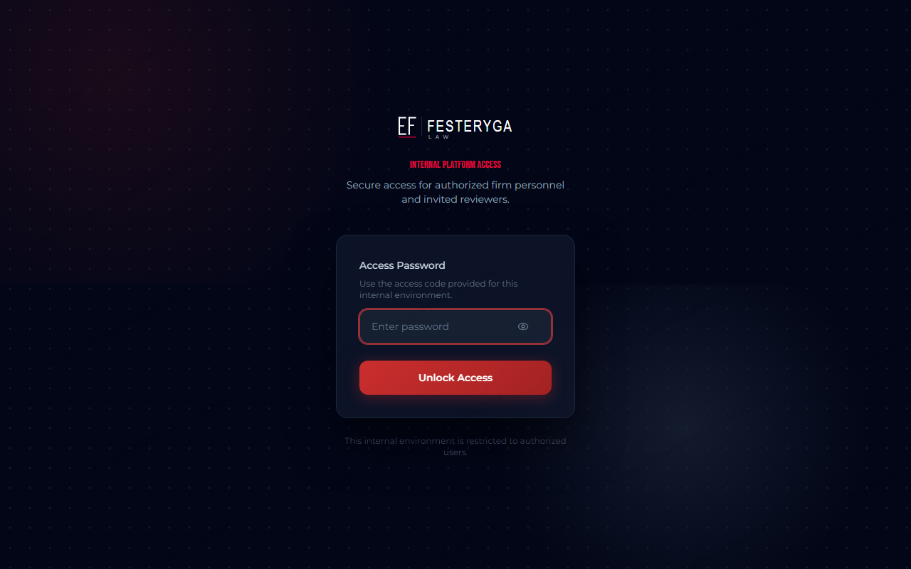 Festeryga Law