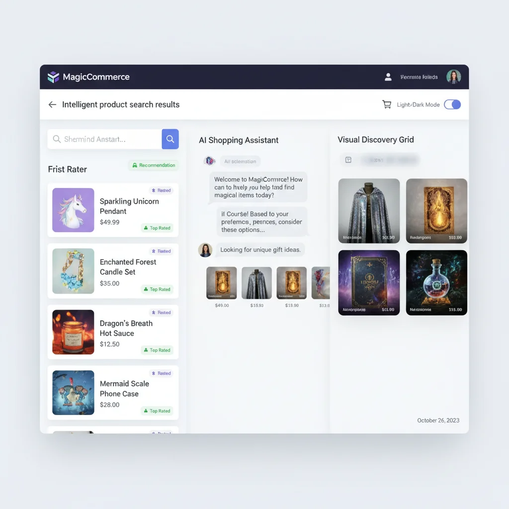 MagicCommerce – AI-Powered E-Commerce Intelligence Platform