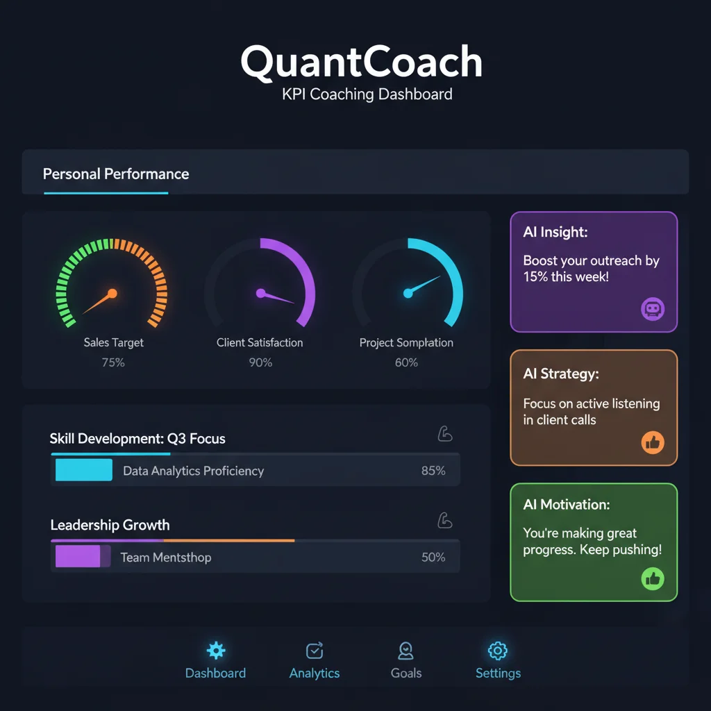 QuantCoach KPI Simulator